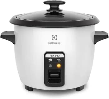 Panela de Arroz Elétrica Electrolux 1,3L Efficient RCB50 Frequência 60 Hz Branca 220V