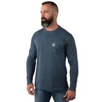 Field & Stream Clássico masculino, Azul marino, G