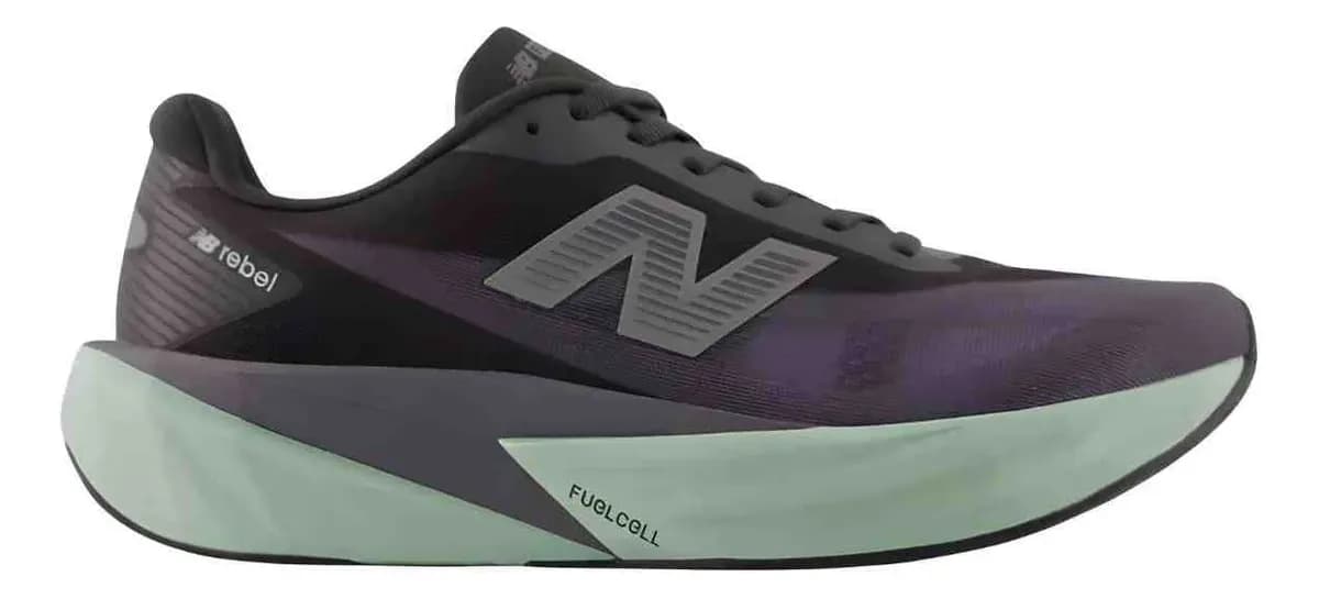 Tênis Corrida New Balance Fuelcell Rebel V5 Roxo Escuro