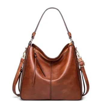 Bolsa feminina, bolsa de ombro, bolsa transversal, bolsa tote feminina em PU, bolsa de grande capacidade