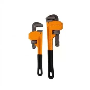 Kit Chave Grifo 10" E 12" Wetoke Com Cabo Emborrachado Para Encanamento E Reparos