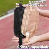 Pochete Doleira Antifurto Nylon Porta Celular