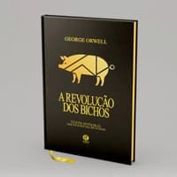 A Revolução dos Bichos - Livro Edição de Luxo Capa Almofadada
