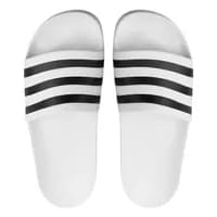 Chinelo Adidas Adilette Unisex Branco Preto