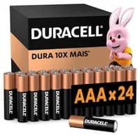 Pilhas Alcalinas AAA Palito 24 Unidades