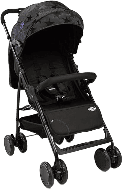 Carrinho de Bebê Cosco Kids, Bross, Preto Estrela