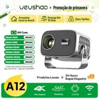 Projetor Mini Vevshao 1280x720 Android 13.0 4K