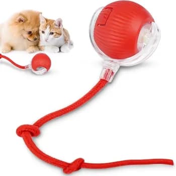 Bola Interativa Pet, Bolinha Pet, Brinquedo Interativo para Gatos, Brinquedos para Gatos Bolinha Giratória Automático