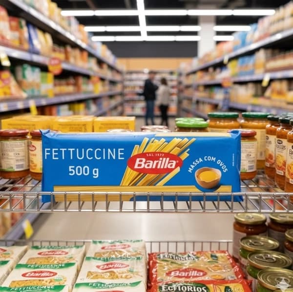 Barilla Fettuccine - Macarrão com Ovos, 500g