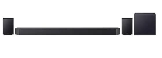 Soundbar Samsung HWQ990H 1114 Canais WiFi Bluetooth Com Subwoofer 756W Preto