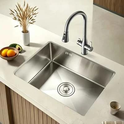 Cuba Pia De Cozinha Gourmet Inox Aço Inoxidável Anti-ruído Com Cesto Escorredor Acessórios E Válvula De Drenagem Alta Durabilidade Winda