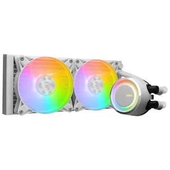 Water Cooler MSI MAG Coreliquid E240 White, ARGB, 240mm, Intel-AMD, Branco ✨