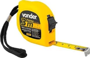 Vonder, Trena Curta de Aço, 3M X 12,5