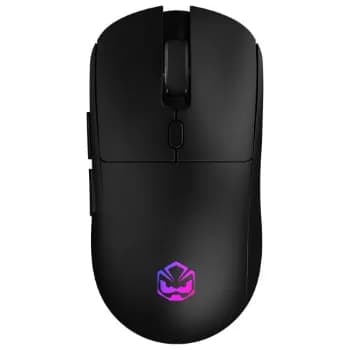 Mouse Gamer PCYes Basaran Stealth Black Vulcan, RGB, Wireless, 10.000 DPI, PWM3325, 6 Botões, Preto, PMGBRSTBV ✨