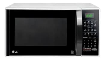 Micro-ondas Lg 30l Solo Ms3091bc Preto E Branco