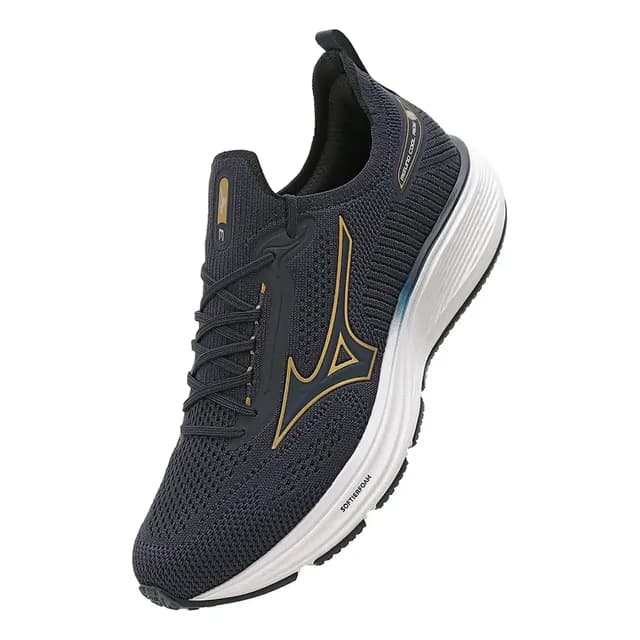 Tênis Mizuno Cool Ride 3 Esportivo Corrida Academia Original Marinho Liso 41