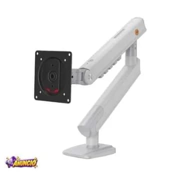 Suporte de Mesa Articulado para Monitor de 17" a 32" North Bayou, com Pistão a Gás, VESA, Branco - A5-XE NB