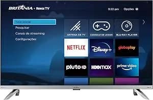 Fast Smart Tv Britânia Btv32g7pr2csblh 32” Led Dolby Áudio