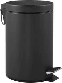 Lixeira com Pedal Standerd Color 5 L Preto Brinox