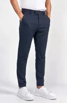 Calça Alfaiataria Masculina Malha Elastano Stretch Conforto