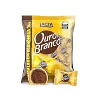 Wafer Lacta Ouro Branco Chocolate Branco 1kg