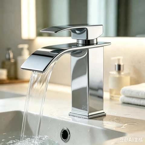 Torneira Para Banheiro Monocomando Misturador Lavatórios Cor Cromada Acabamento Brilhante 304 Aço Inoxidável Yesop Y-097