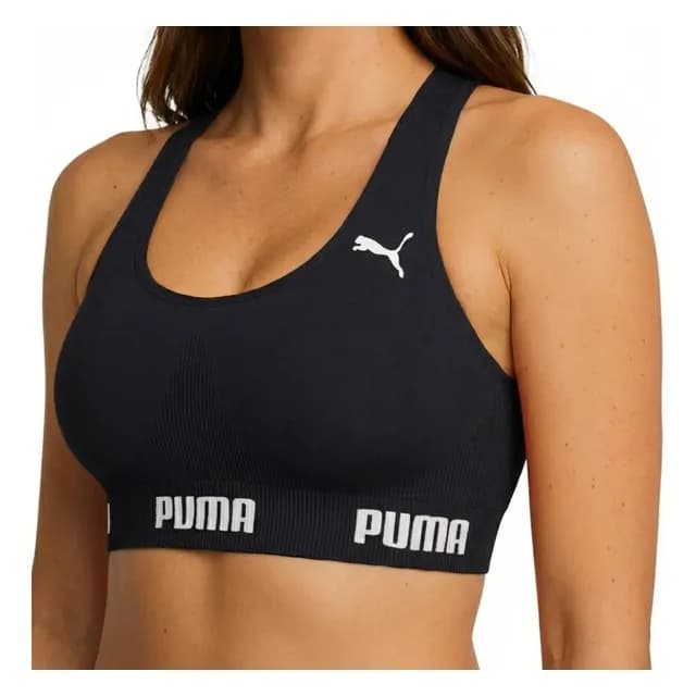 Top Puma Academia Fitness Original Nadador Alta Sustentação