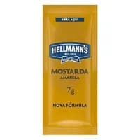 Hellmann's Mostarda Sachê 7g Caixa 168un