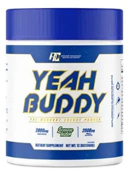 Pré Treino Yeah Buddy Ronnie Coleman 360g Lemon Rush Limon Rush