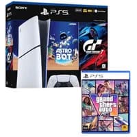 Bundle GTA VI PS5 Slim Digital 825 GB Astro Bot GT7
