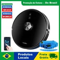 Robô Aspirador LILIN X6 LiDAR, Limpeza Seco/Úmido