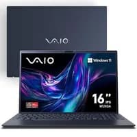 Notebook VAIO FE16 AMD Ryzen 5-5625U Windows 11 Home 32GB RAM 512GB SSD Wi-Fi 6 Tela 16'' IPS WUXGA Antirreflexo -