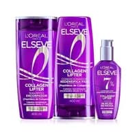 Shampoo + Condicionador + Sérum Elseve Colágeno