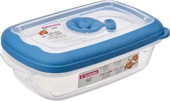 Sanremo - Pote Plástico Hermético Retangular de 430ml, Linha Flor