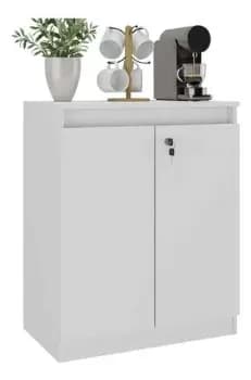 Aparador Buffet 60cm 2 Portas Com Chave Multimóveis Cr50099