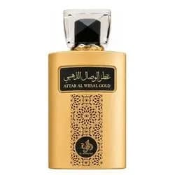 Perfume Attar Al Wesal Gold Al Wataniah Unissex - Dourado+preto