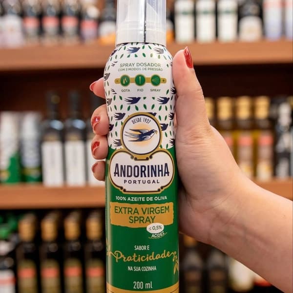 Azeite Andorinha Spray Extra Virgem 200ml