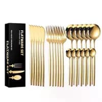 Faqueiro 24 Peças Aço Inox 430 Premium