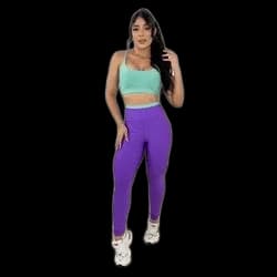 Conjunto Fitness Bicolor Feminino Academia Suplex Premium