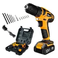 Parafusadeira 12V com Kit Acessórios