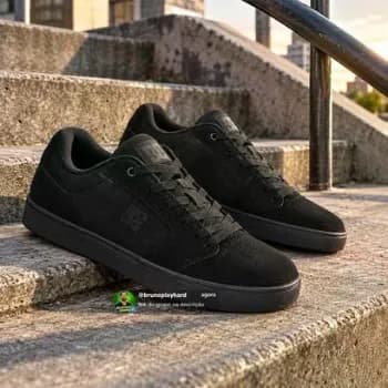 Tênis Dc Shoes Anvil 2 La Black Black