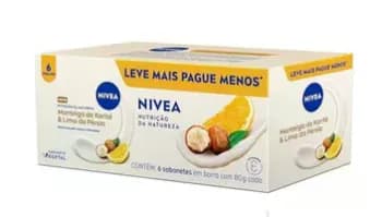 Sabonete Vegetal NIVEA Karité & Lima 80g - R$ 2,30/un