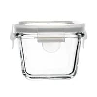 LYOR - Pote Hermético com Tampa Quadrado 150ml Vidro