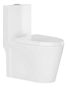 Vaso Sanitário Tubrax Monobloco Vab0002 Caixa Acoplada Completo Privada Cor Branco
