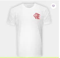 Camiseta Flamengo Nação Masculinina Branca