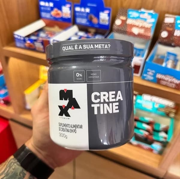 Creatina Pura 300g - Max Titanium