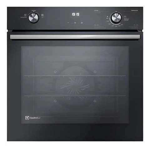 Forno De Convecção A Gás Preto Embutido Electrolux 80l Effic