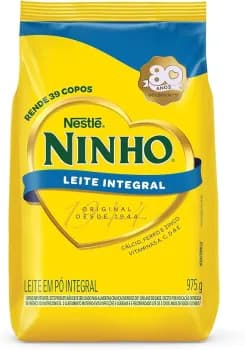 Leite Ninho Pó Integral Pacote 975g