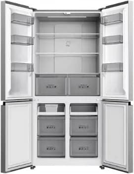 Geladeira Tcl 589 Litros Inox Twin Eco Inverter Frost Free Multidoor Espaço Flex 220v C589cdn