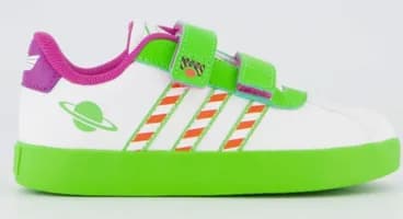 Tênis Adidas VL Court Pixar Buzz CF Kids Branco